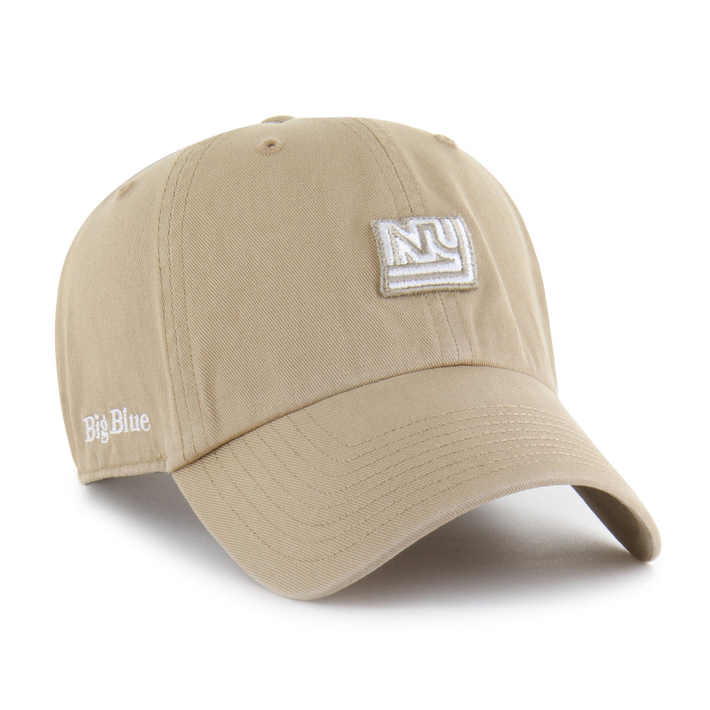 NEW YORK GIANTS HISTORIC MICRO PATCH '47 CLEAN UP KHAKI