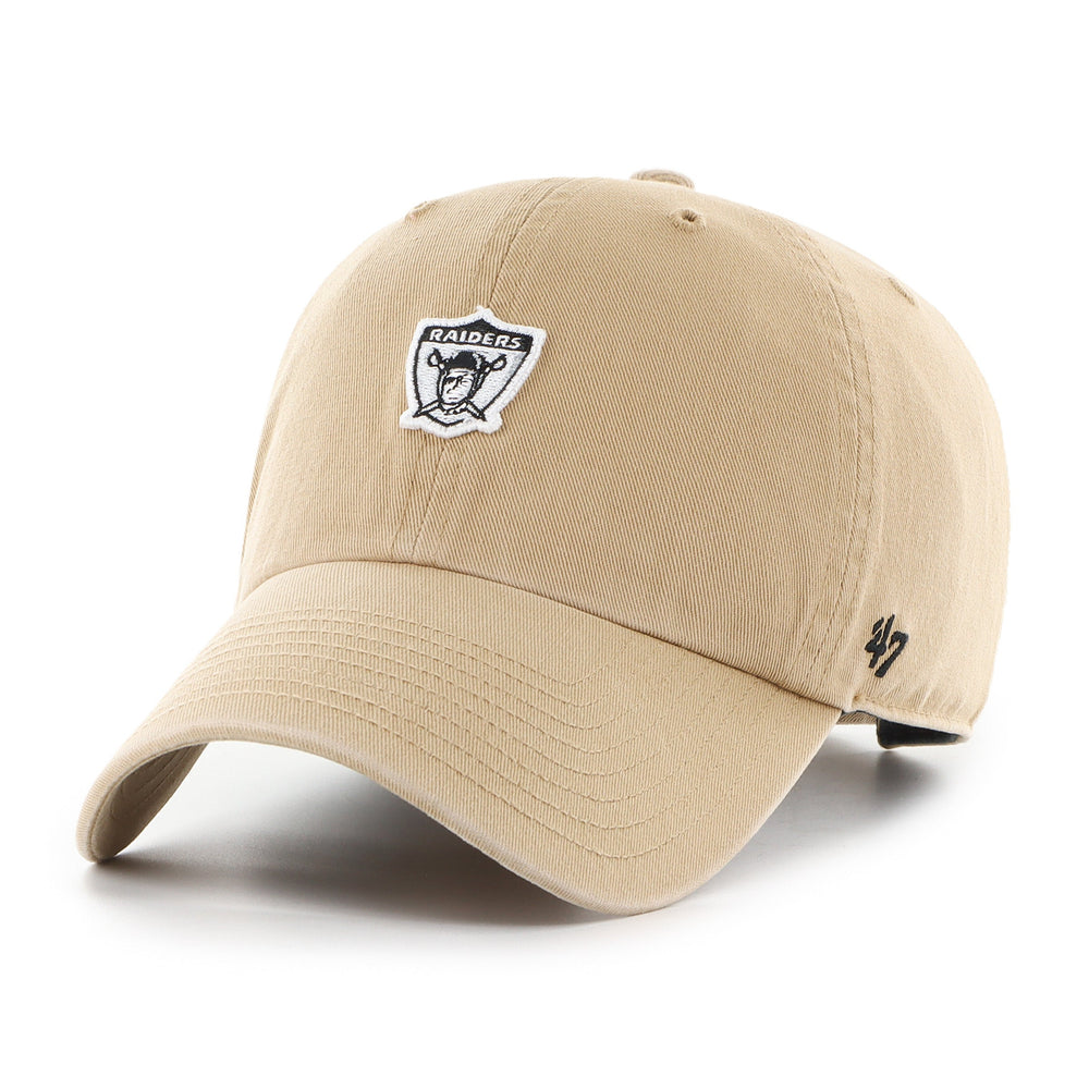 LAS VEGAS RAIDERS HISTORIC MICRO PATCH '47 CLEAN UP KHAKI