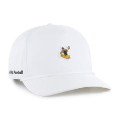 PITTSBURGH STEELERS HISTORIC MICRO PATCH '47 HITCH RF RELAXED FIT WHITE