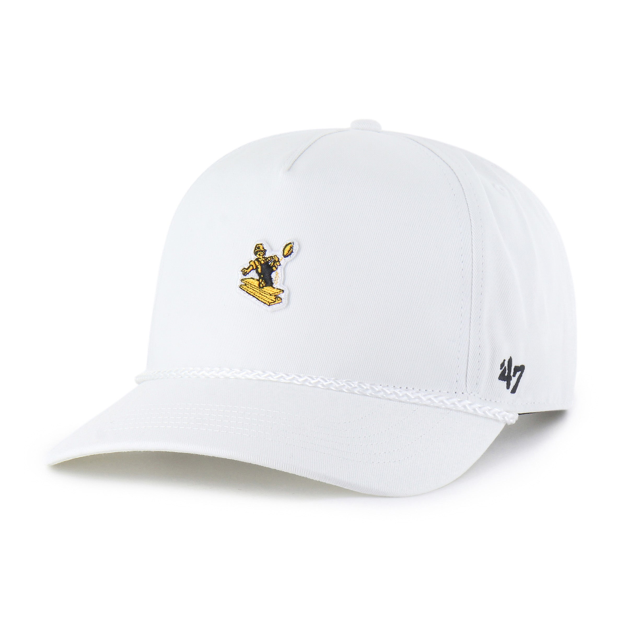 PITTSBURGH STEELERS HISTORIC MICRO PATCH '47 HITCH RF RELAXED FIT WHITE