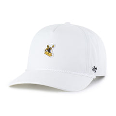 PITTSBURGH STEELERS HISTORIC MICRO PATCH '47 HITCH RF RELAXED FIT WHITE