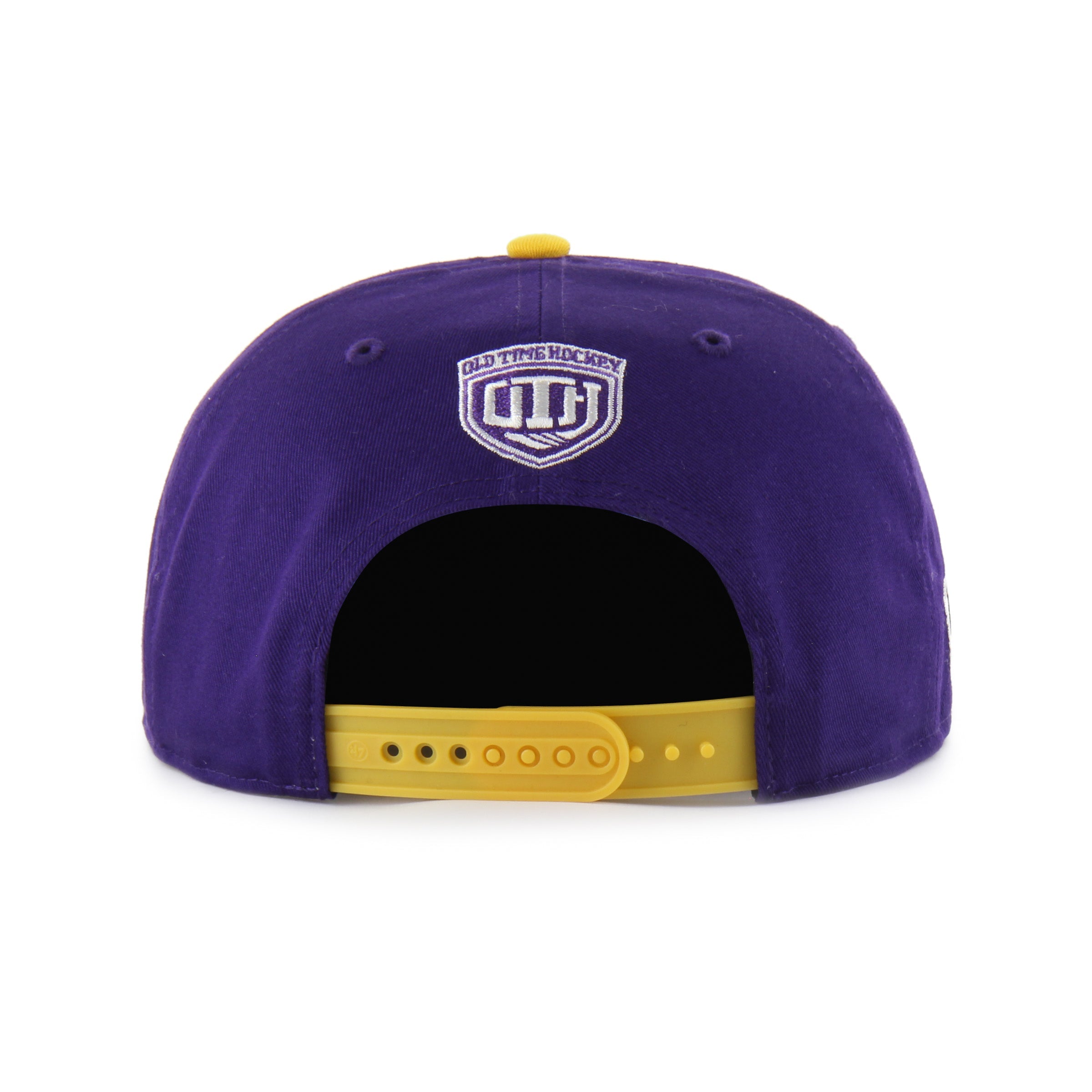 OLD TIME HOCKEY LOS ANGELES KINGS VINTAGE DEBUT '47 CAPTAIN RL RELAXED FIT PURPLE