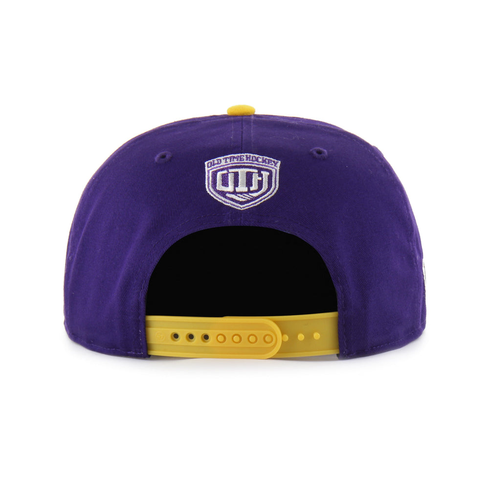 OLD TIME HOCKEY LOS ANGELES KINGS VINTAGE DEBUT '47 CAPTAIN RL RELAXED FIT PURPLE