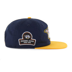 OLD TIME HOCKEY NASHVILLE PREDATORS VINTAGE DEBUT '47 CAPTAIN RL RELAXED FIT NAVY