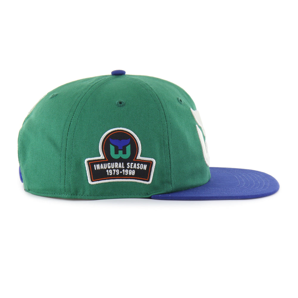 OLD TIME HOCKEY HARTFORD WHALERS VINTAGE DEBUT '47 CAPTAIN RL RELAXED FIT KELLY