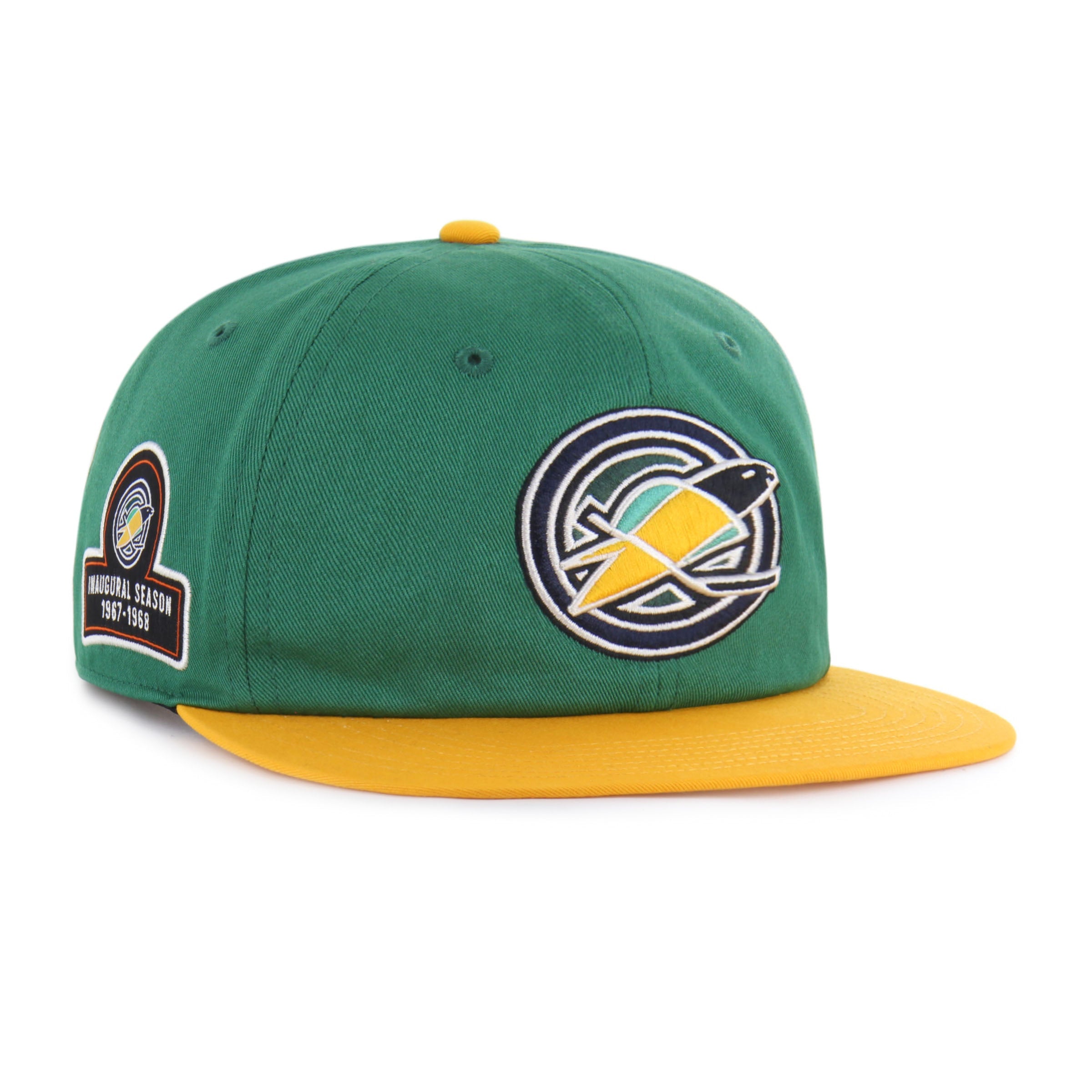 OLD TIME HOCKEY CALIFORNIA GOLDEN SEALS VINTAGE DEBUT '47 CAPTAIN RL RELAXED FIT KELLY