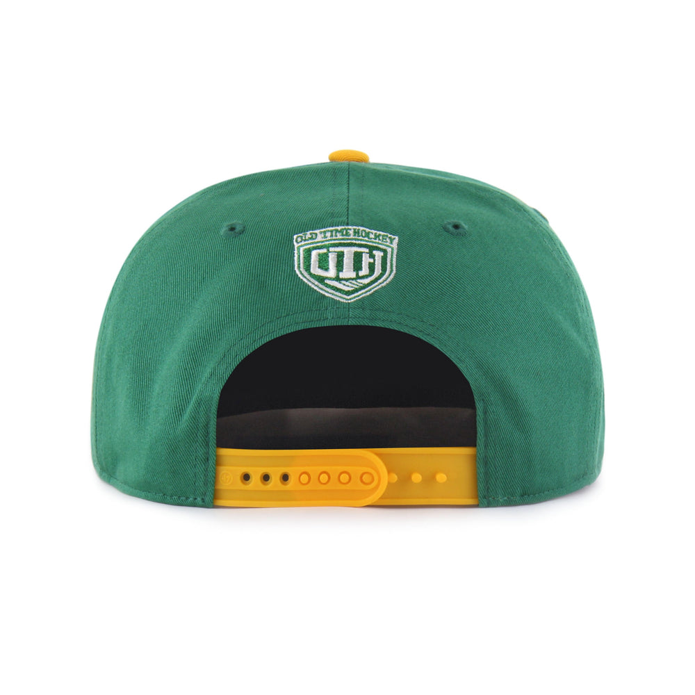 OLD TIME HOCKEY CALIFORNIA GOLDEN SEALS VINTAGE DEBUT '47 CAPTAIN RL RELAXED FIT KELLY