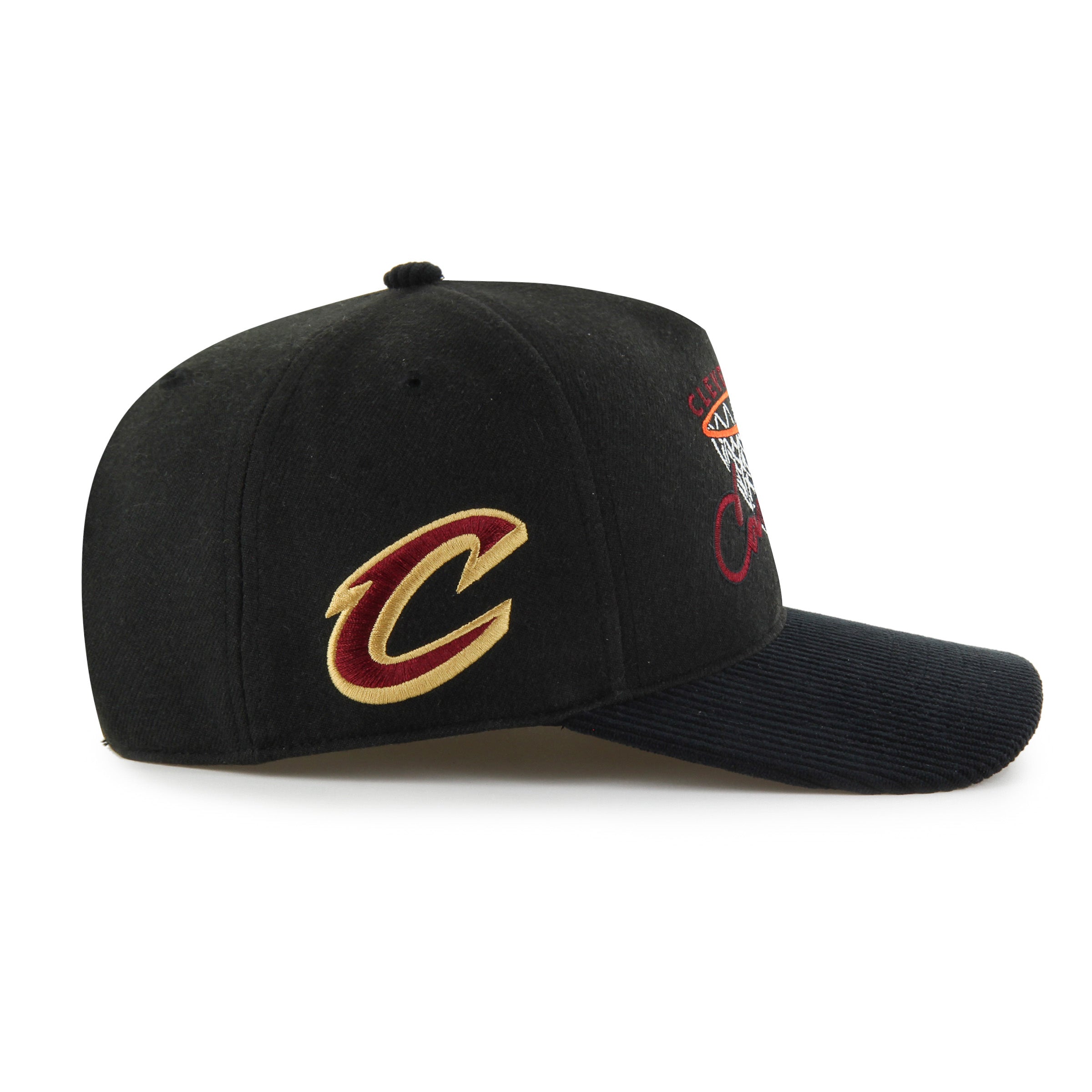 CLEVELAND CAVALIERS HOOPS CORD '47 HITCH RF RELAXED FIT BLACK