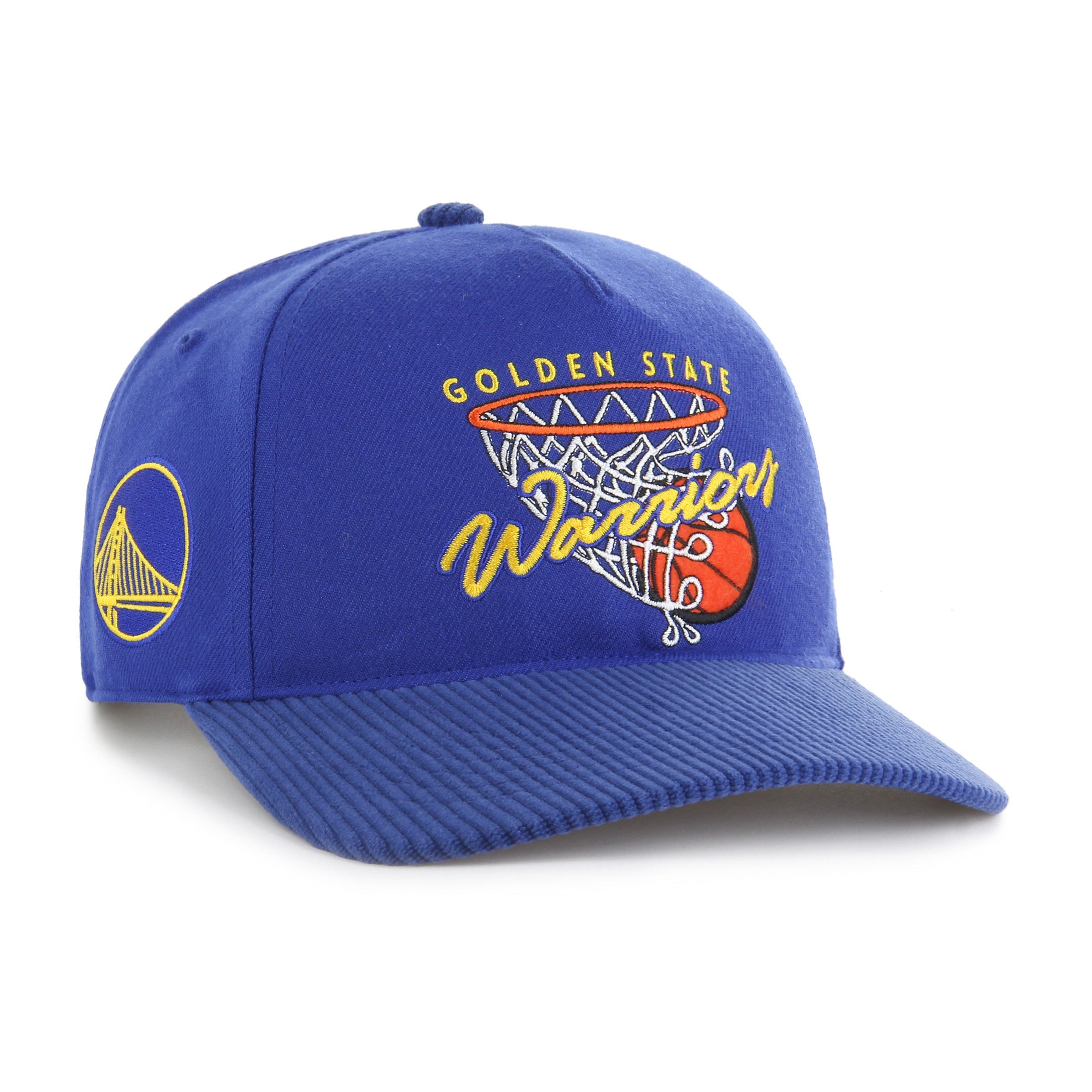 GOLDEN STATE WARRIORS HOOPS CORD '47 HITCH RF RELAXED FIT ROYAL