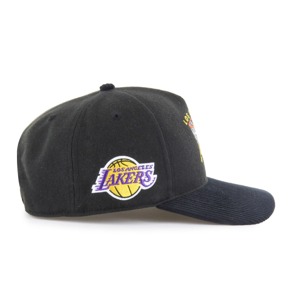 LOS ANGELES LAKERS HOOPS CORD '47 HITCH RF RELAXED FIT BLACK