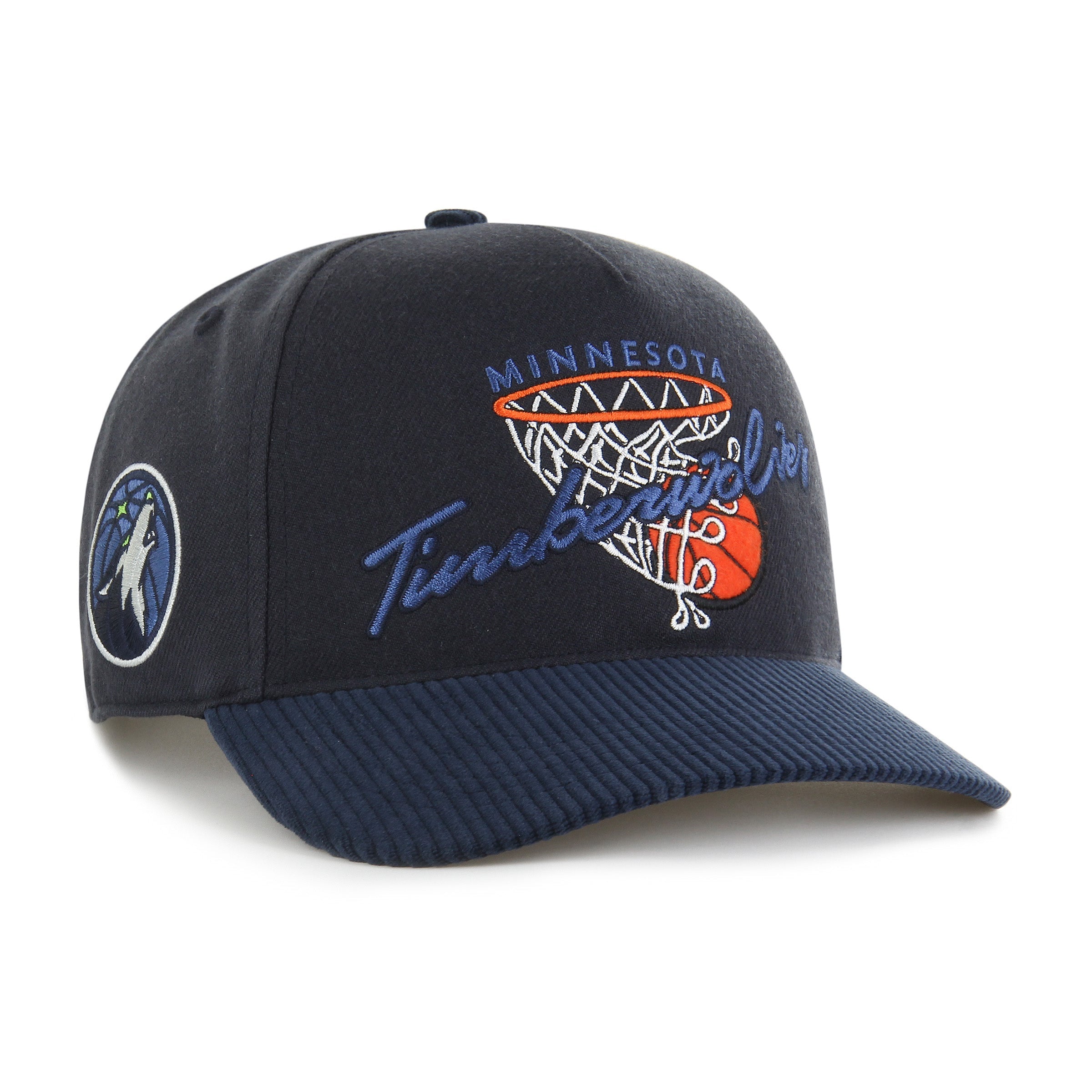 MINNESOTA TIMBERWOLVES HOOPS CORD '47 HITCH RF RELAXED FIT NAVY