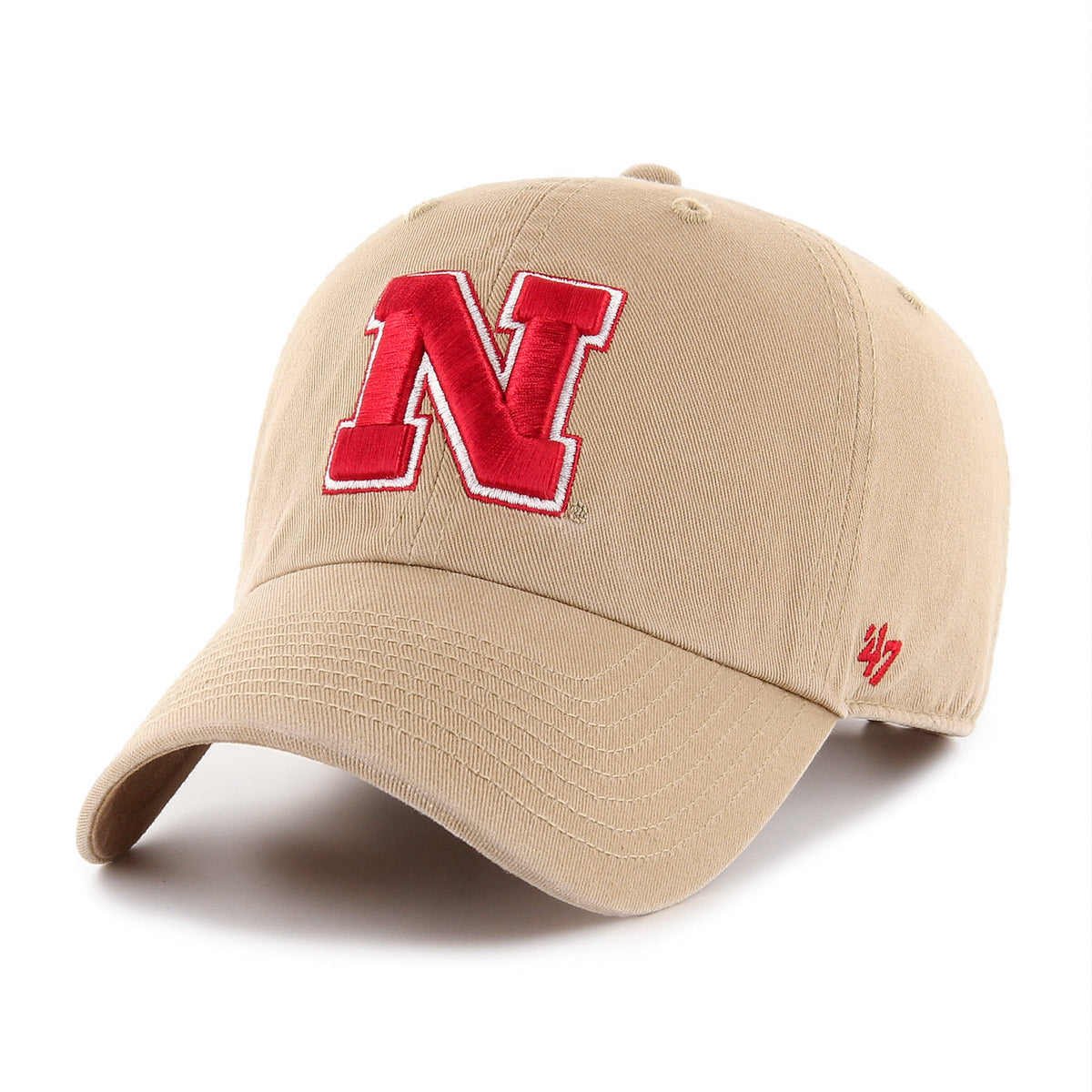NEBRASKA CORNHUSKERS '47 CLEAN UP KHAKI