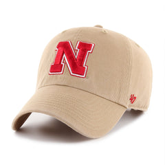 NEBRASKA CORNHUSKERS '47 CLEAN UP KHAKI