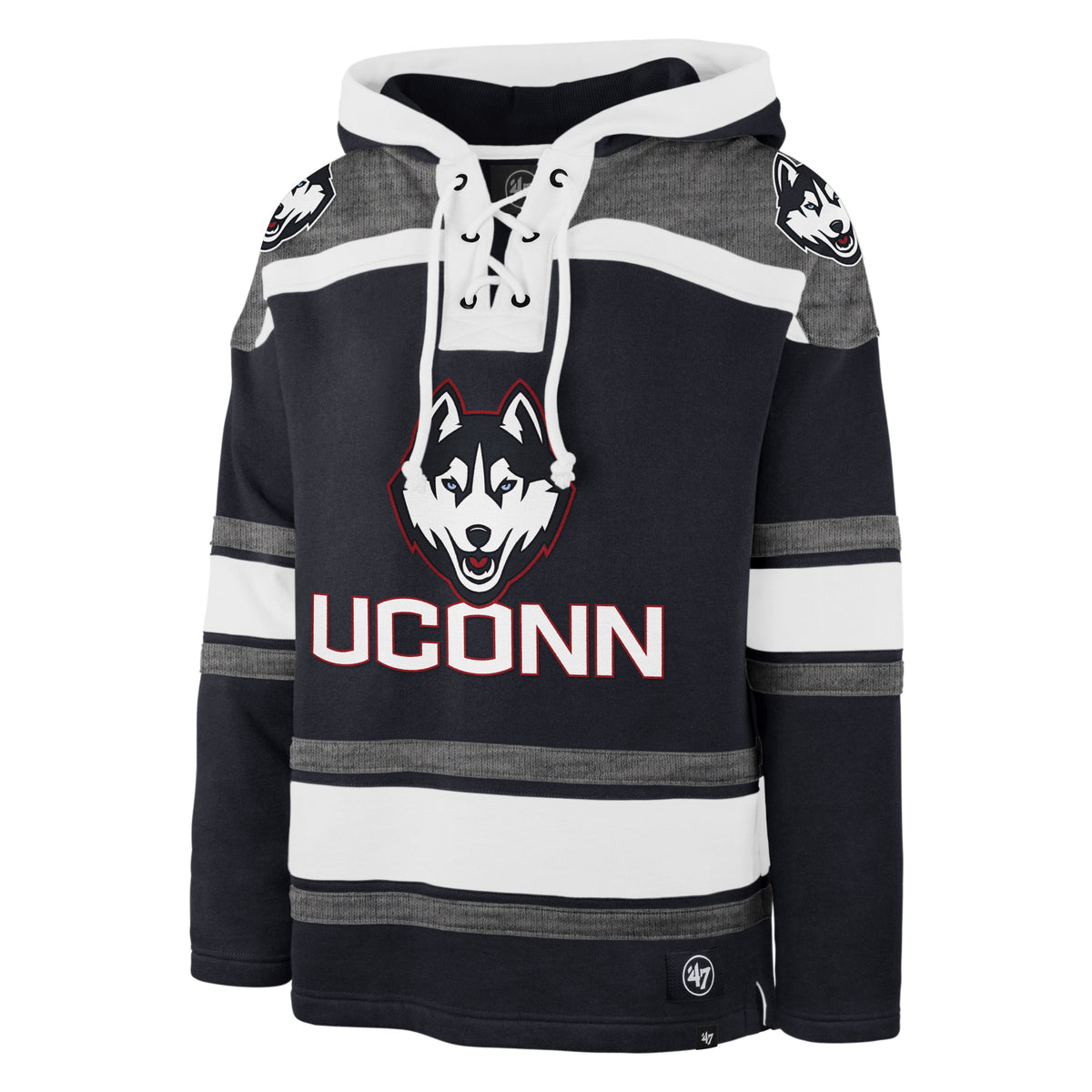 CONNECTICUT HUSKIES UCONN SUPERIOR '47 LACER HOOD FALL NAVY