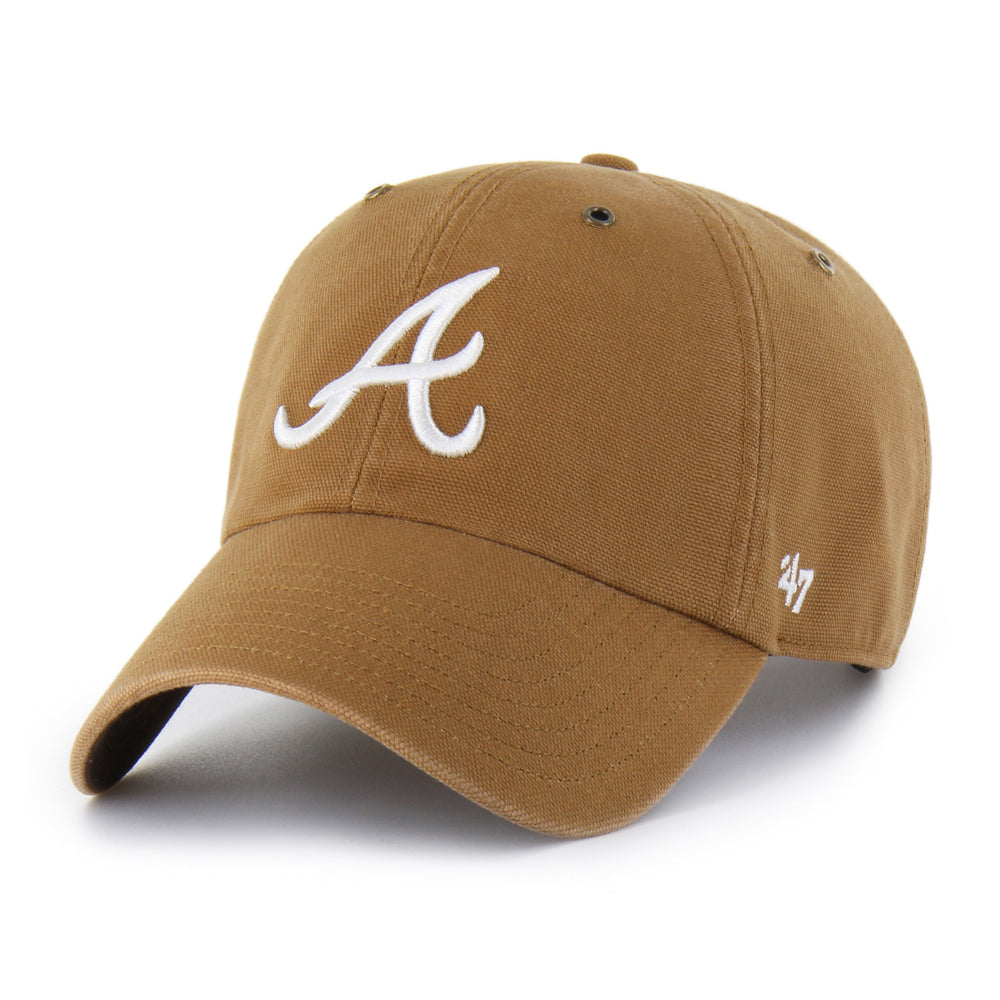 ATLANTA BRAVES CARHARTT '47 CLEAN UP BROWN