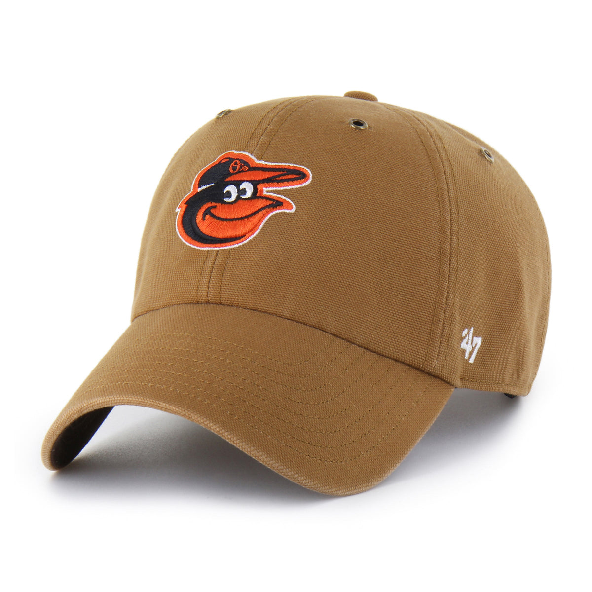BALTIMORE ORIOLES CARHARTT '47 CLEAN UP BROWN
