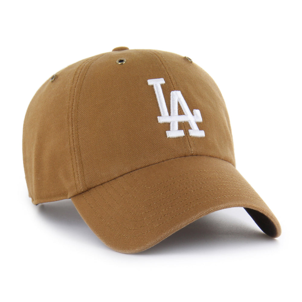 LOS ANGELES DODGERS CARHARTT '47 CLEAN UP BROWN