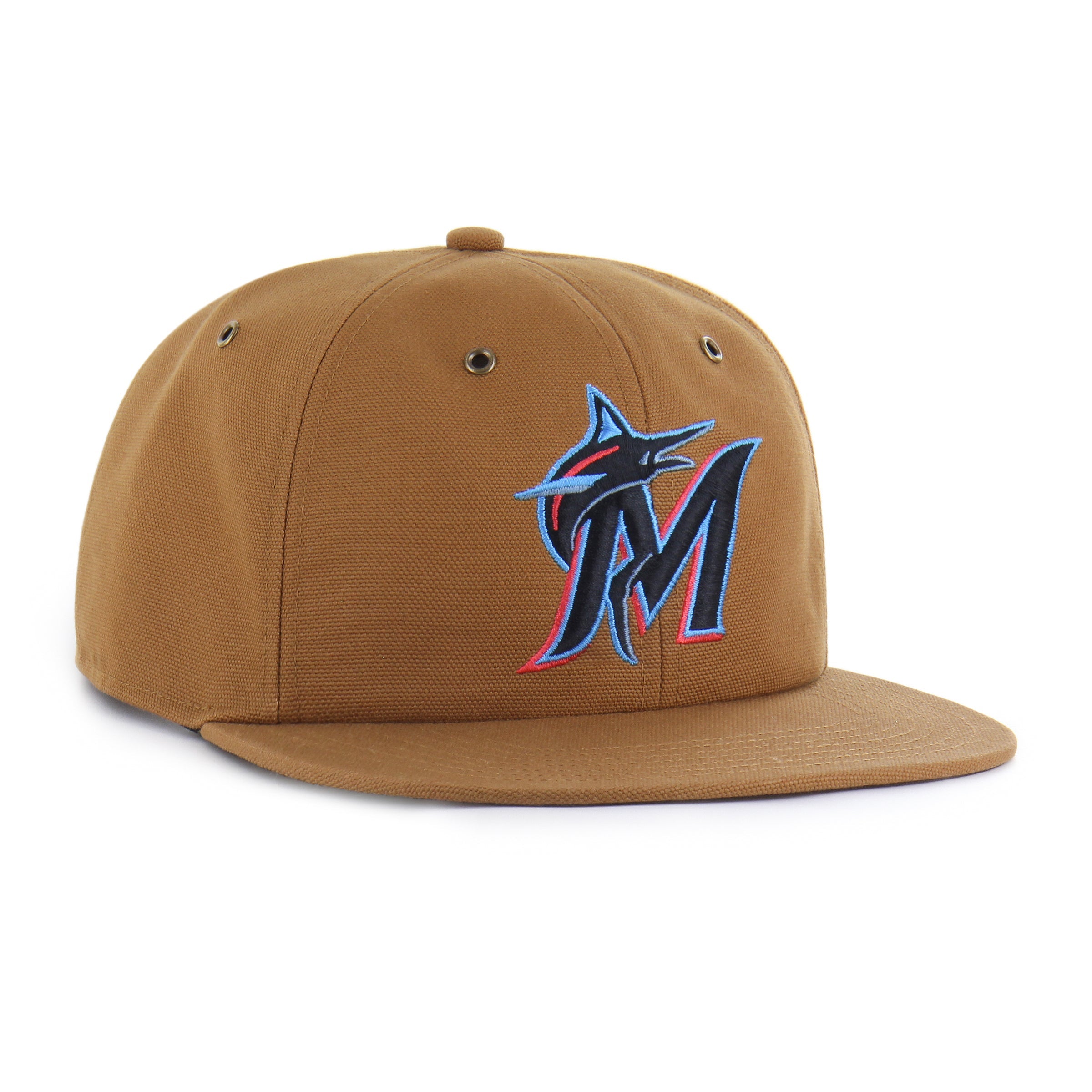 MIAMI MARLINS CARHARTT '47 CAPTAIN RL RELAXED FIT BROWN