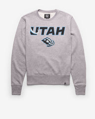 UTAH MAMMOTH PREGAME '47 HEADLINE CREW SLATE GREY