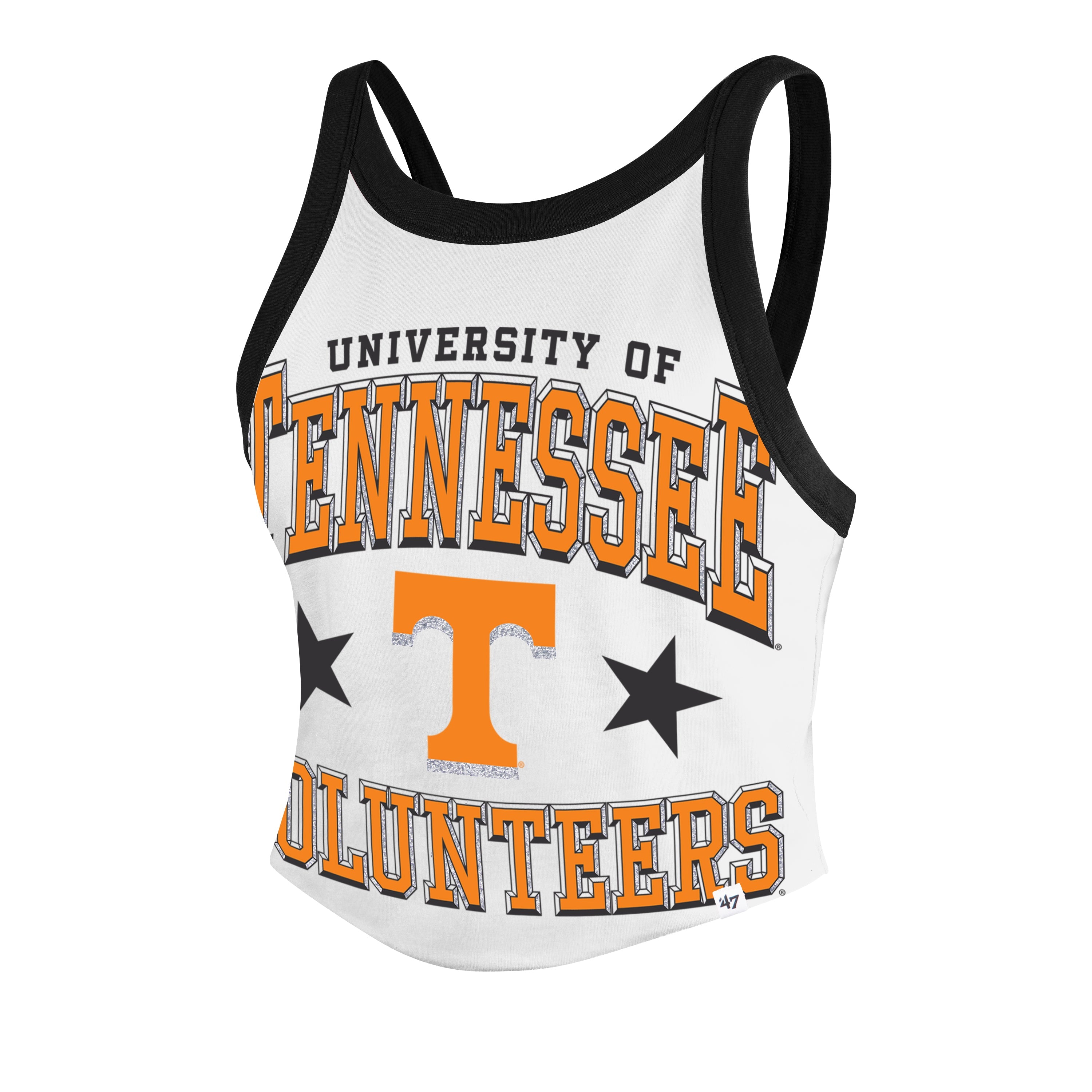 TENNESSEE VOLUNTEERS ENERGIZE '47 SPORTY TANK WOMENS WHITE