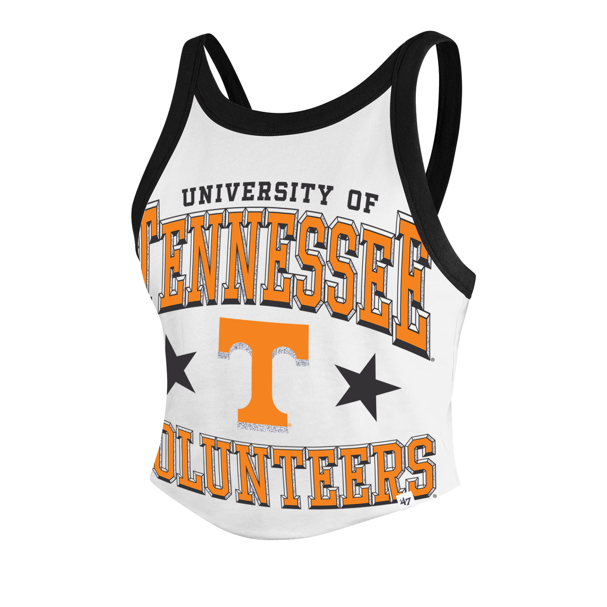 TENNESSEE VOLUNTEERS ENERGIZE '47 SPORTY TANK WOMENS WHITE