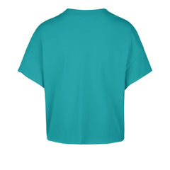 MIAMI DOLPHINS ELATION '47 OVERSIZED NOTCH NECK TEE WOMENS NEPTUNE