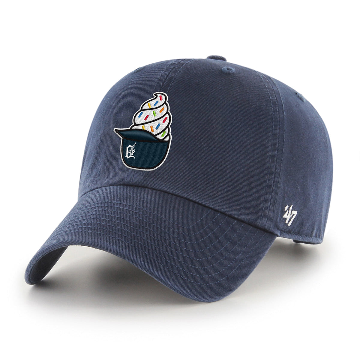 DETROIT TIGERS ICE CREAM '47 CLEAN UP NAVY