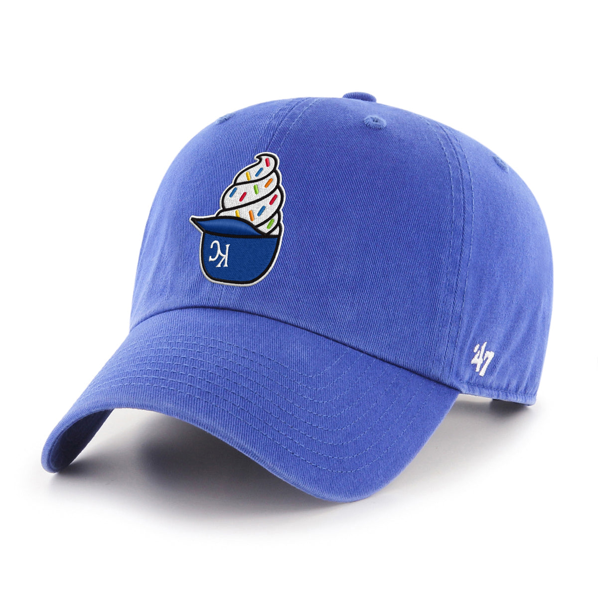 KANSAS CITY ROYALS ICE CREAM '47 CLEAN UP ROYAL