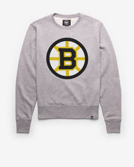 BOSTON BRUINS IMPRINT '47 HEADLINE CREW SLATE GREY
