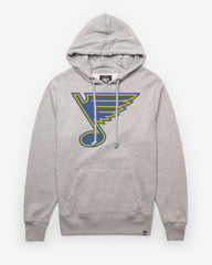 ST. LOUIS BLUES IMPRINT '47 HEADLINE HOOD SLATE GREY