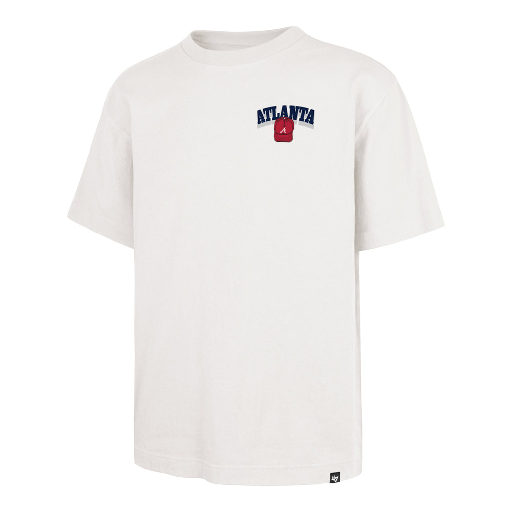 ATLANTA BRAVES CAP SHADOW '47 FOUNDATION TEE SANDSTONE