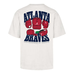 ATLANTA BRAVES CAP SHADOW '47 FOUNDATION TEE SANDSTONE
