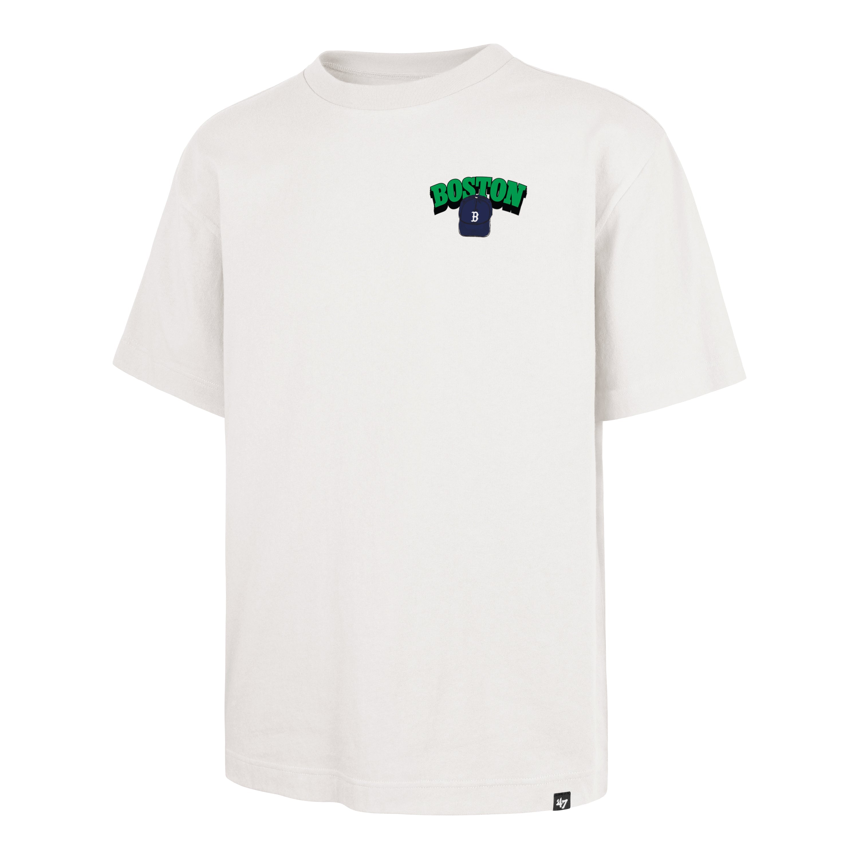 BOSTON RED SOX CAP SHADOW '47 FOUNDATION TEE SANDSTONE