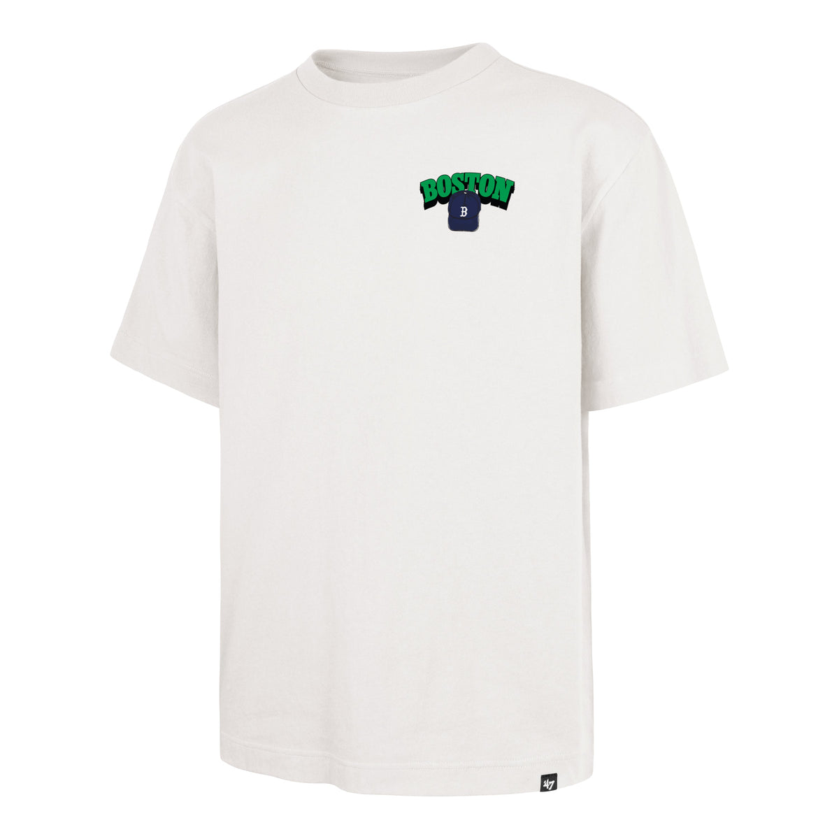 BOSTON RED SOX CAP SHADOW '47 FOUNDATION TEE SANDSTONE