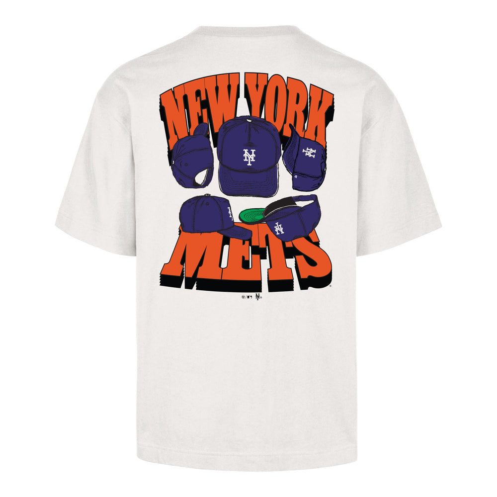 NEW YORK METS CAP SHADOW '47 FOUNDATION TEE SANDSTONE