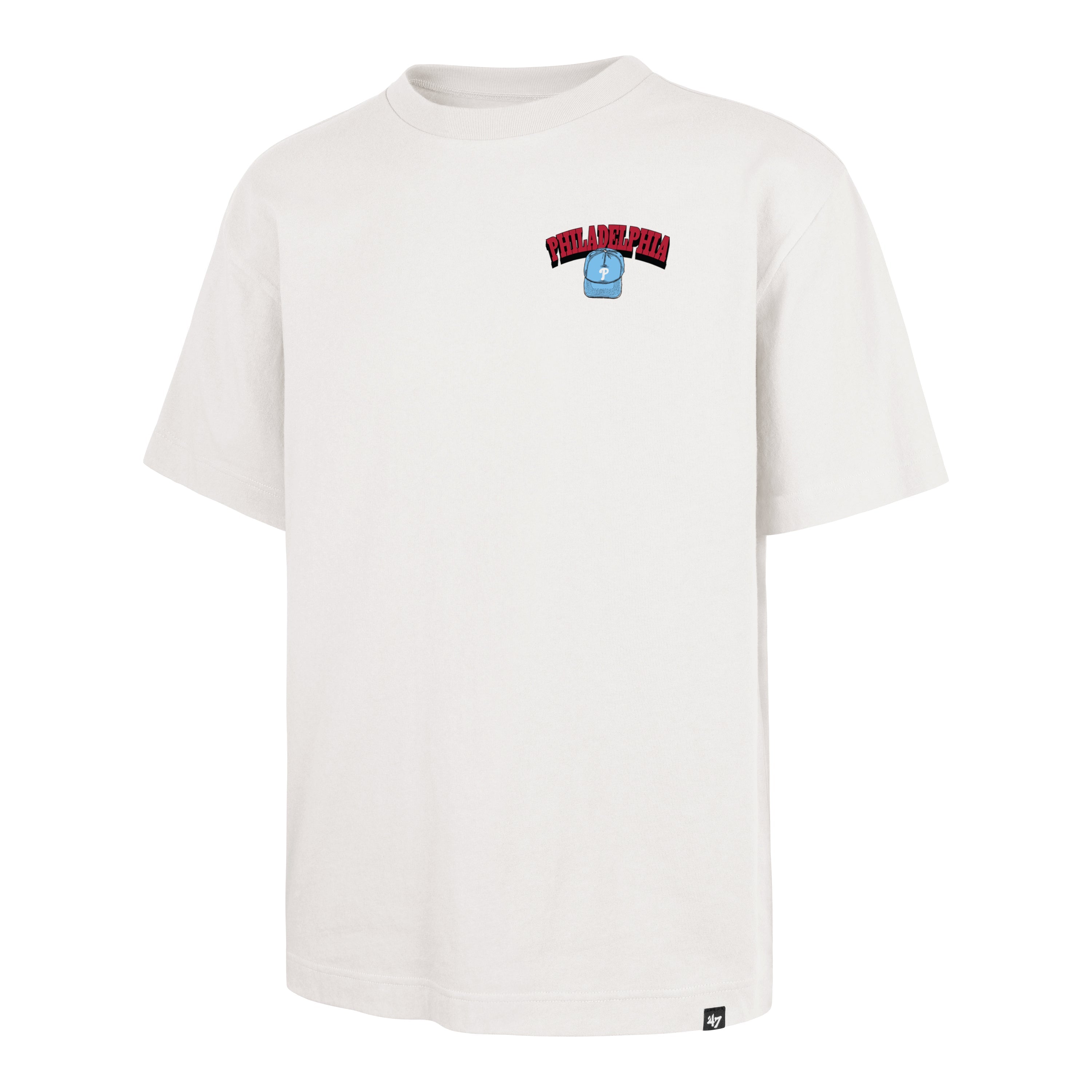 PHILADELPHIA PHILLIES CAP SHADOW '47 FOUNDATION TEE SANDSTONE