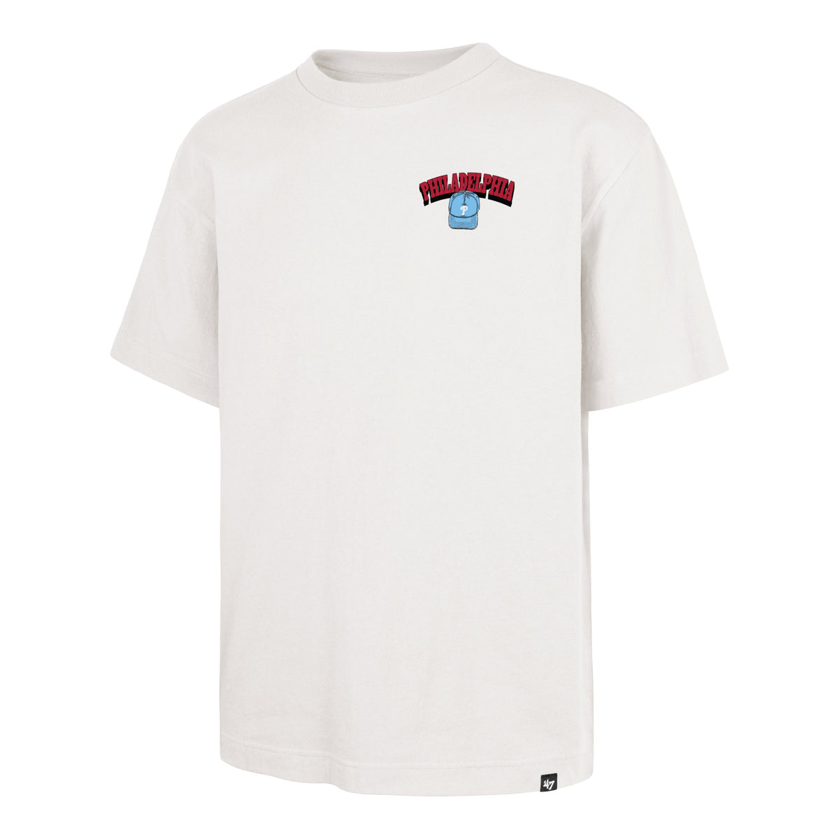 PHILADELPHIA PHILLIES CAP SHADOW '47 FOUNDATION TEE SANDSTONE