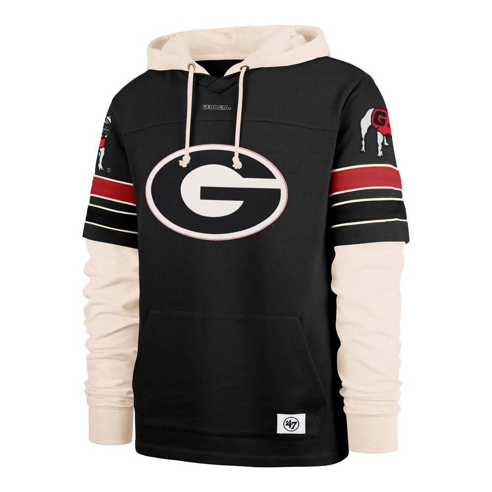GEORGIA BULLDOGS SPLIT ZONE '47 CORNERBCK DUO LACER FLINT BLACK