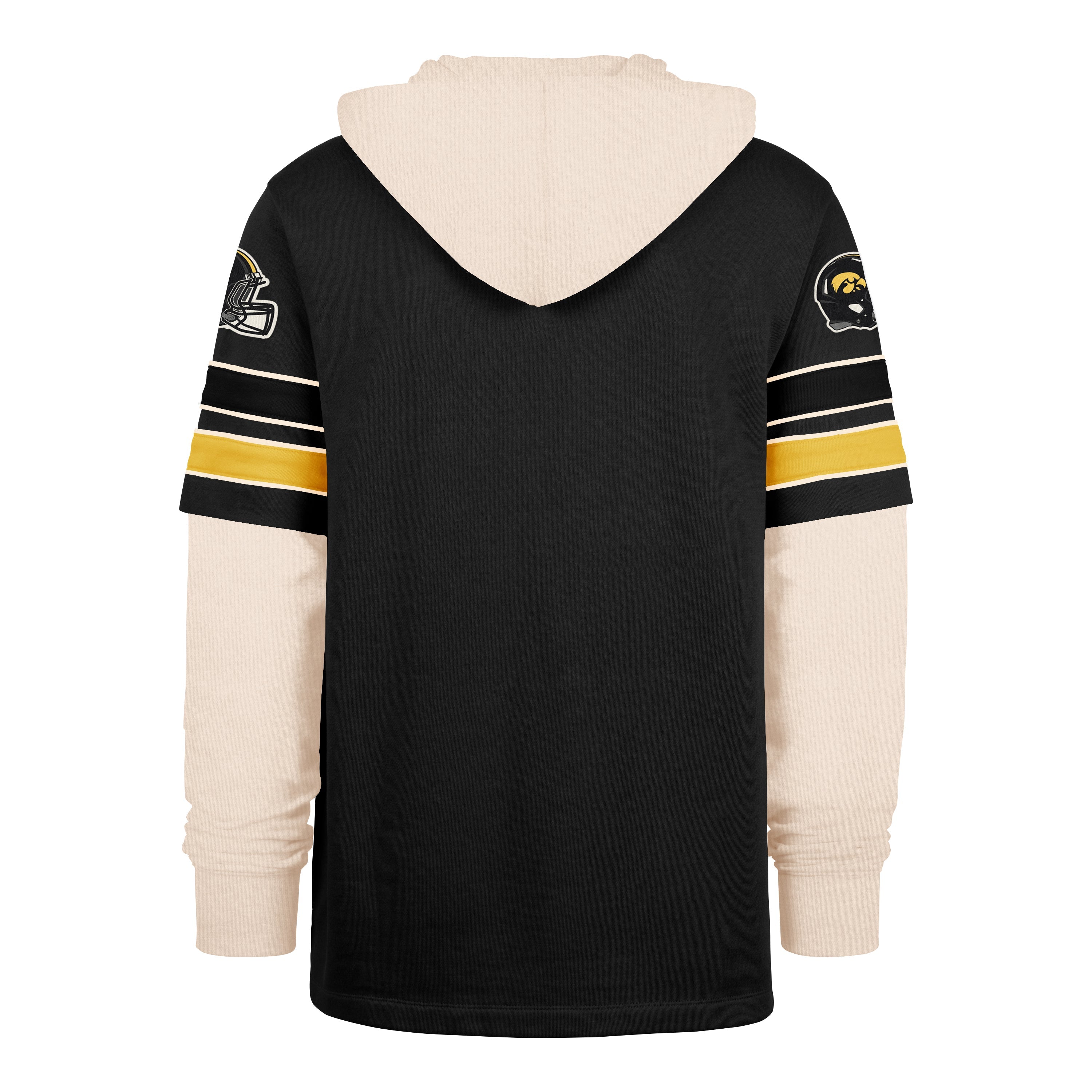 IOWA HAWKEYES SPLIT ZONE '47 CORNERBCK DUO LACER FLINT BLACK