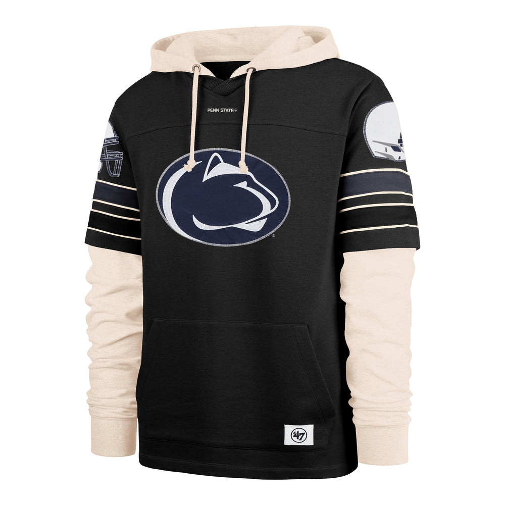 PENN STATE NITTANY LIONS SPLIT ZONE '47 CORNERBACK DUO LACER FLINT BLACK