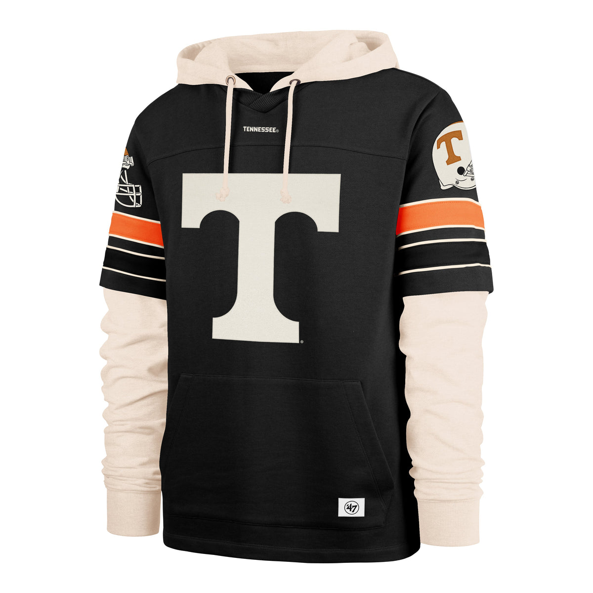 TENNESSEE VOLUNTEERS SPLIT ZONE '47 CORNERBACK DUO LACER FLINT BLACK