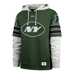NEW YORK JETS DOUBLE HEADER BLITZ '47 LACER CORNERBACK ELM GREEN