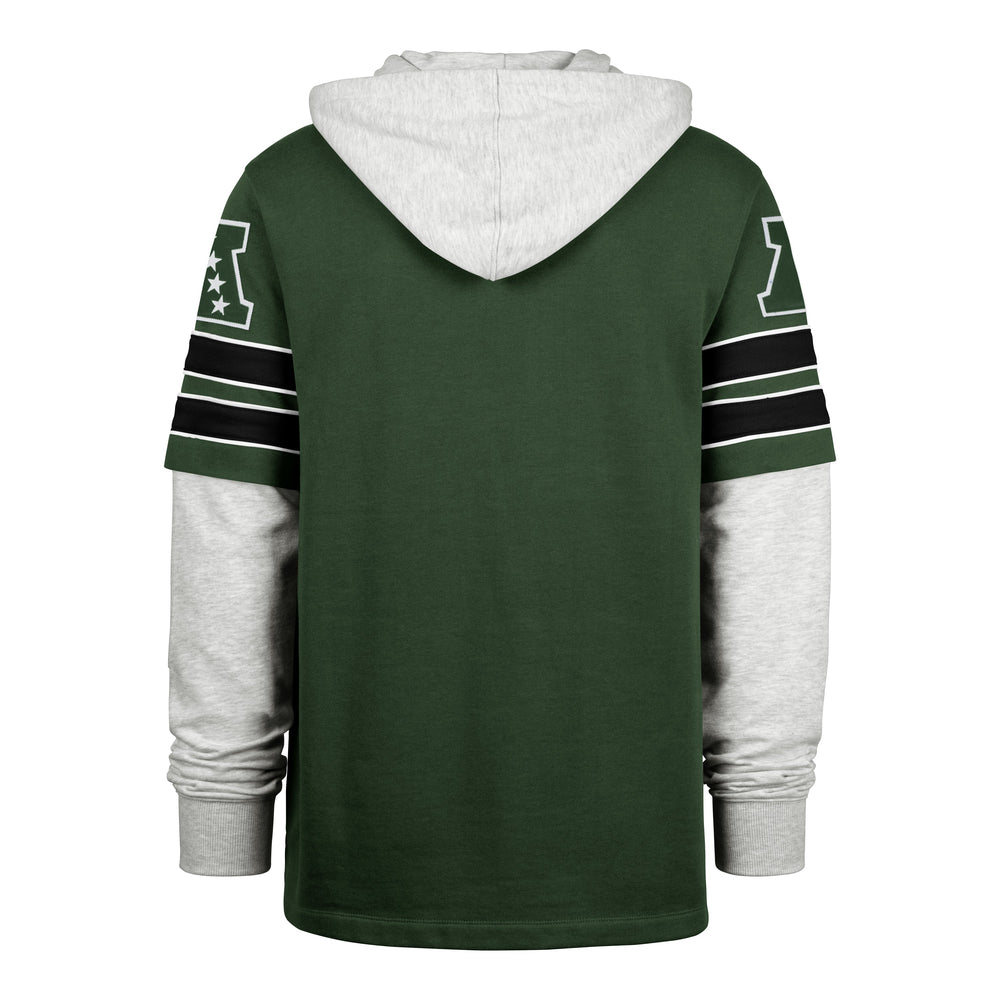 NEW YORK JETS DOUBLE HEADER BLITZ '47 LACER CORNERBACK ELM GREEN
