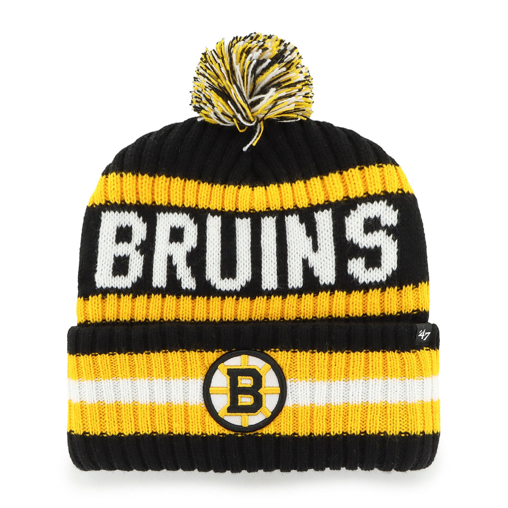 BOSTON BRUINS BERING '47 CUFF KNIT BLACK