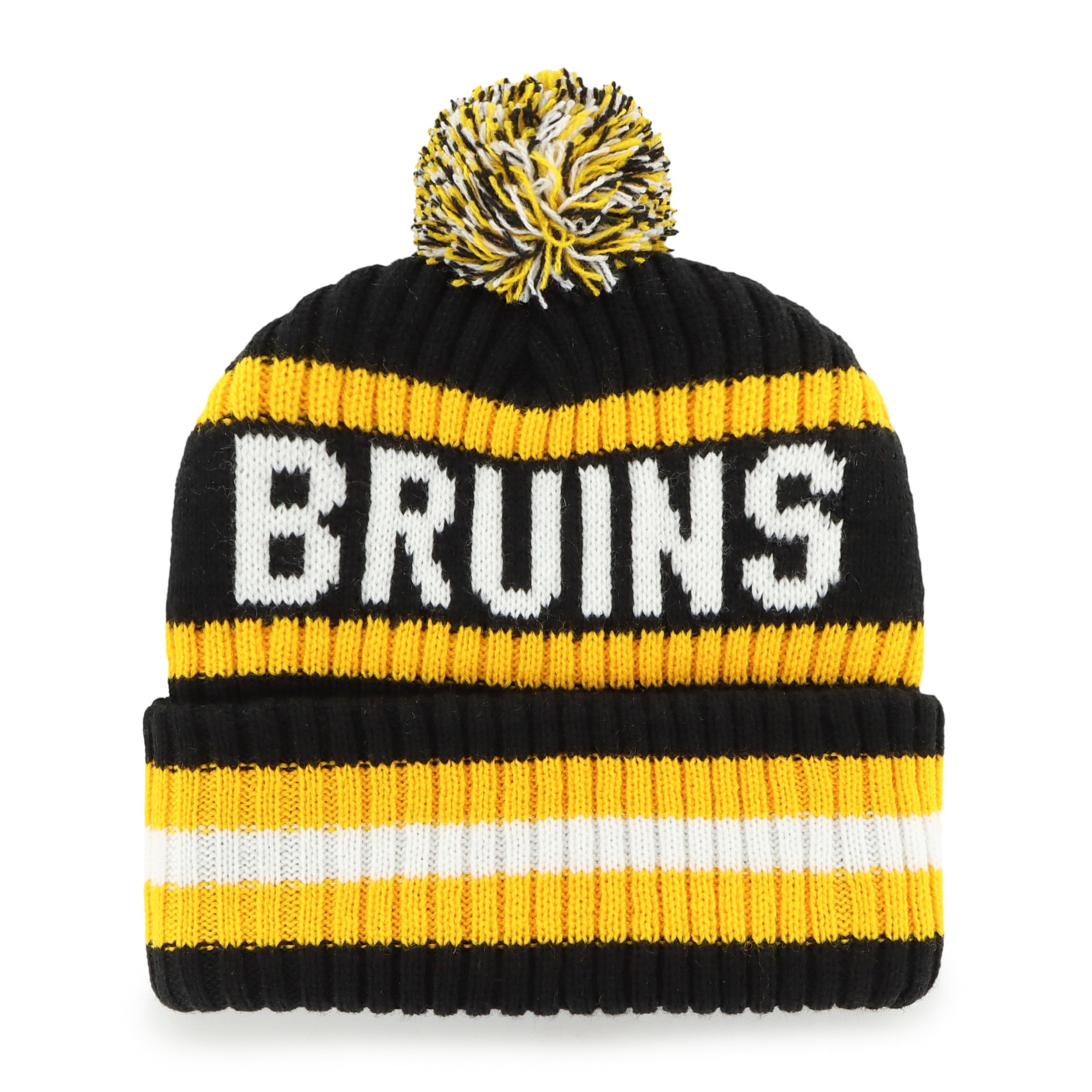 BOSTON BRUINS BERING '47 CUFF KNIT BLACK