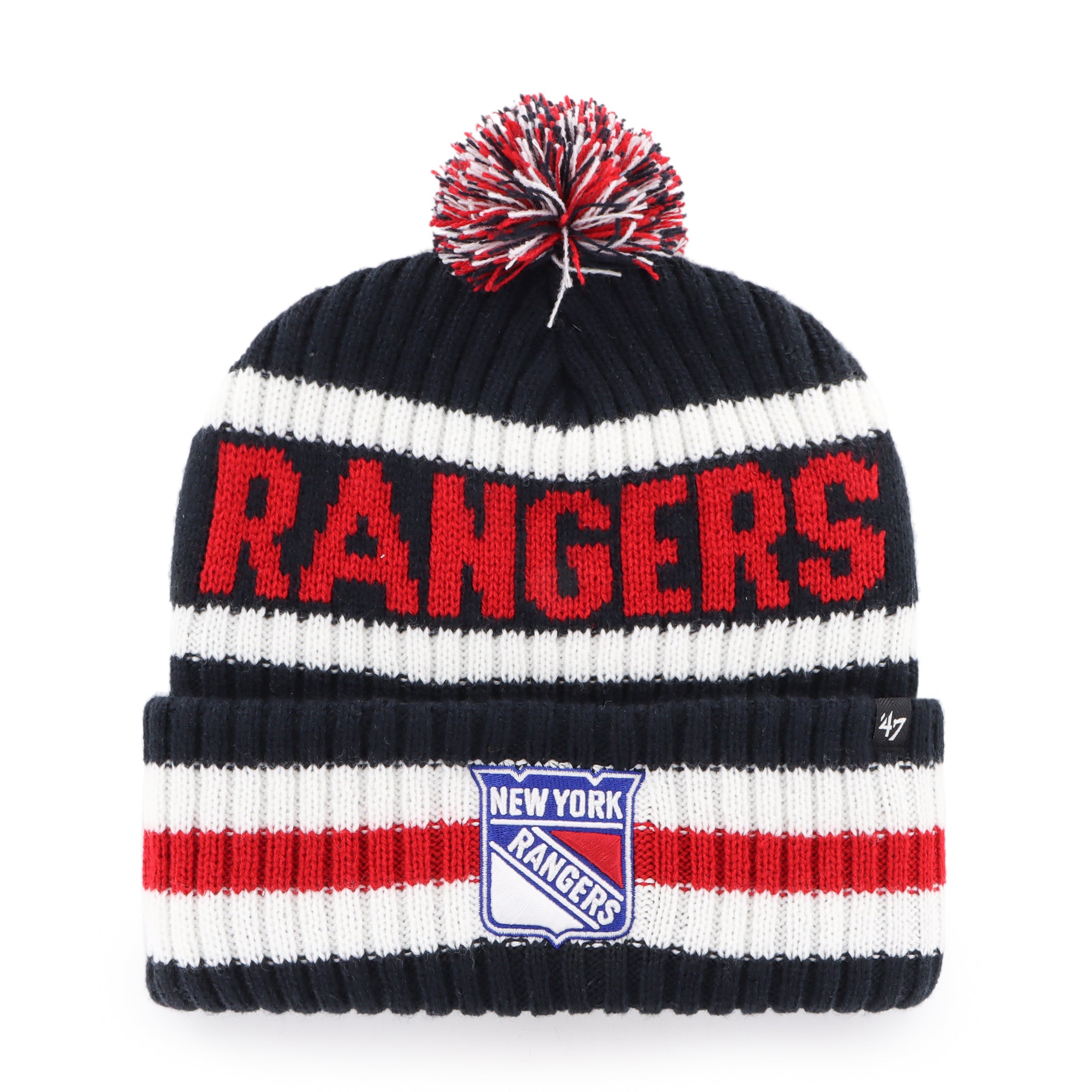 NEW YORK RANGERS BERING '47 CUFF KNIT NAVY