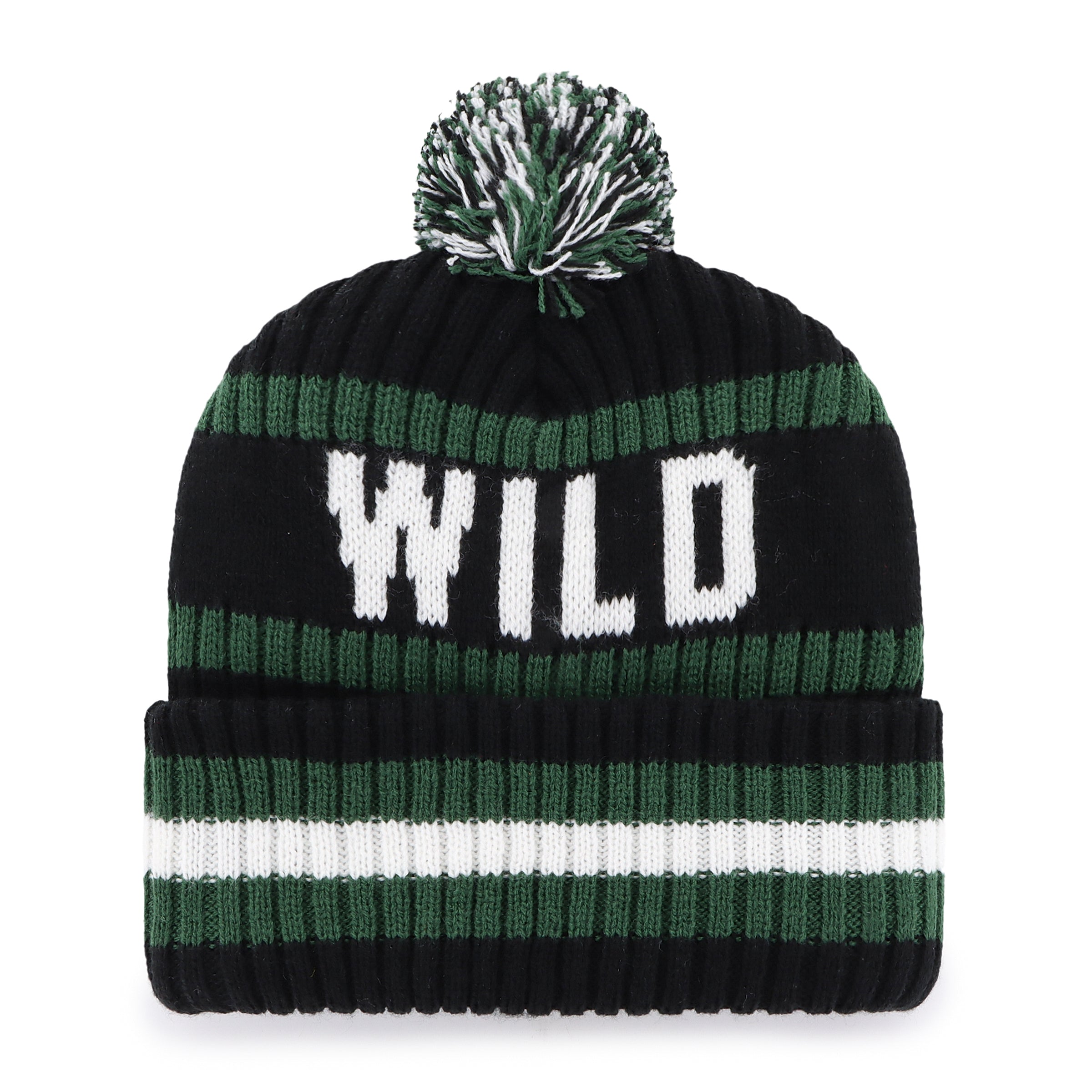 MINNESOTA WILD BERING '47 CUFF KNIT BLACK
