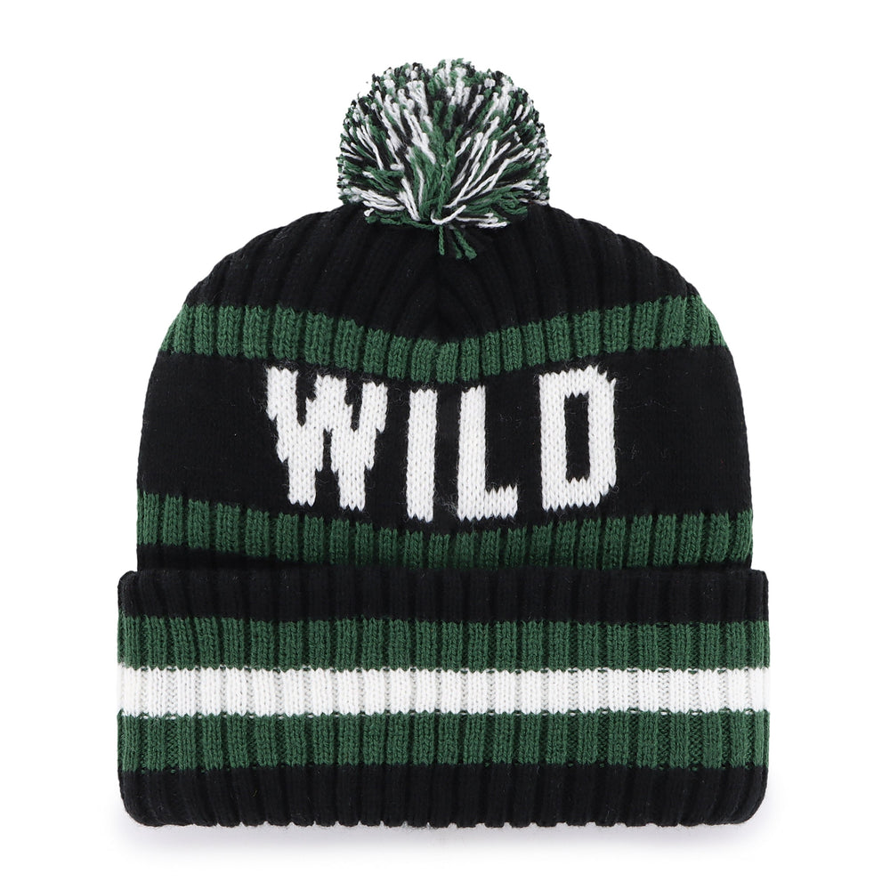 MINNESOTA WILD BERING '47 CUFF KNIT BLACK