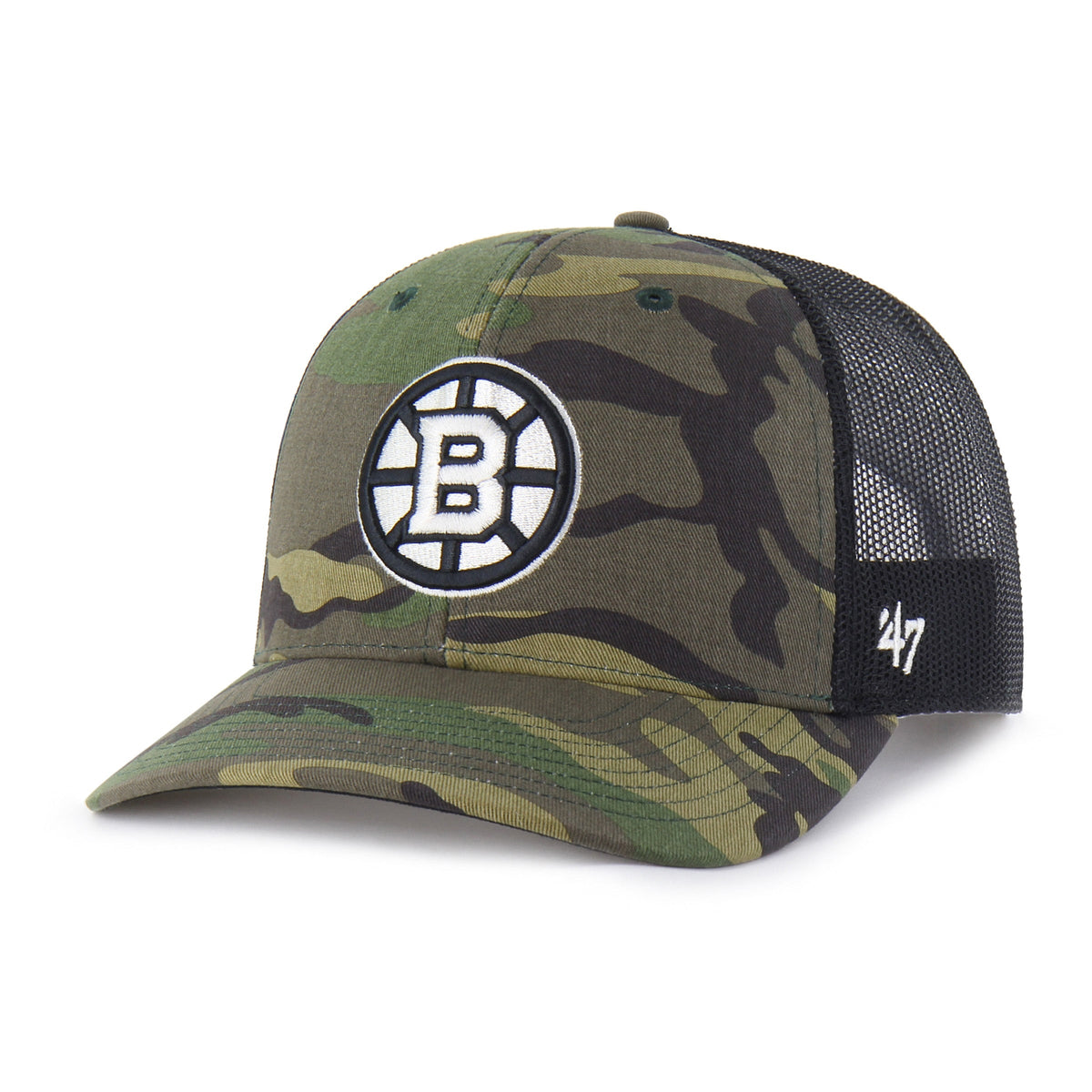 BOSTON BRUINS CAMO '47 TRUCKER CAMO