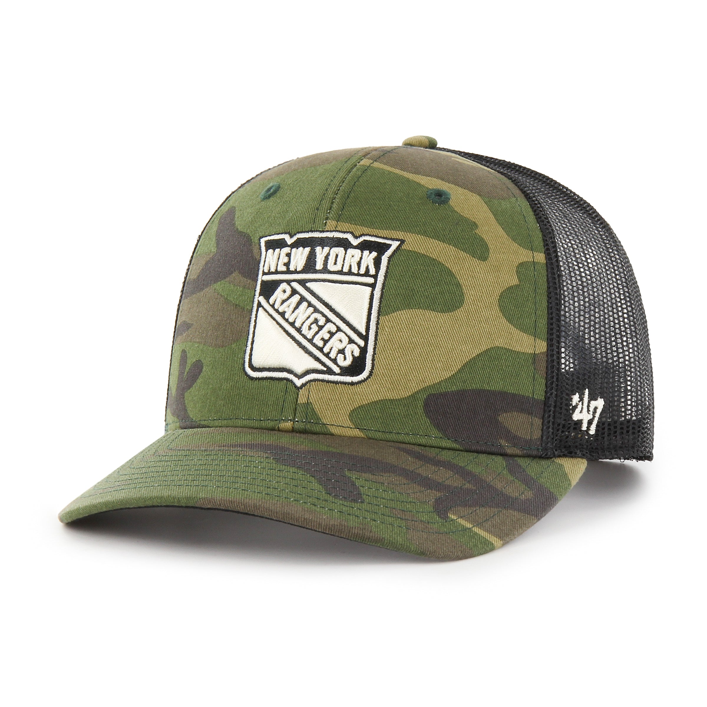 NEW YORK RANGERS CAMO '47 TRUCKER CAMO